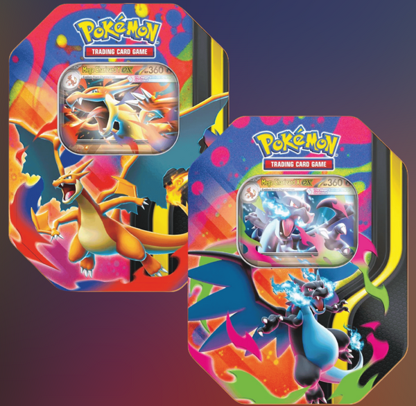 2026 Mega Charizard Tin (Mega Charizard X&Y)