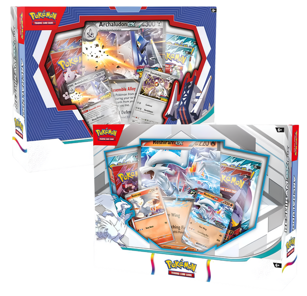 Reshiram & Archaludon ex Boxes