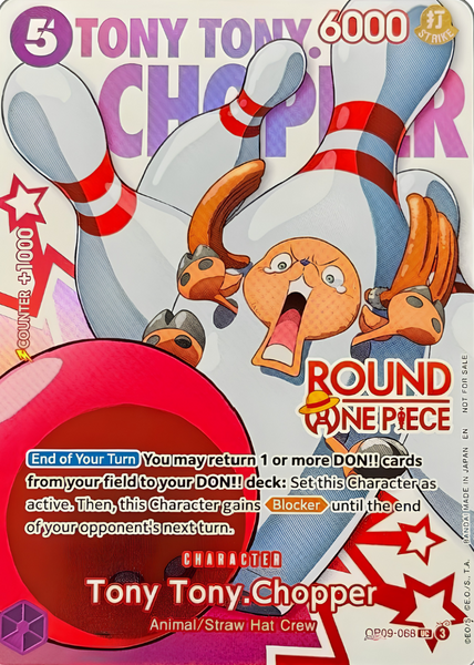 Round1 x One Piece Collab Promo Card — Tony Tony Chopper (Limited Edition) - English